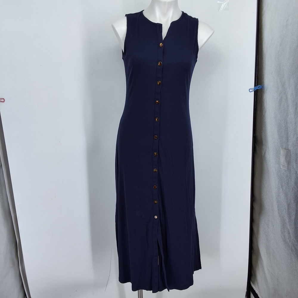 Callahan Medium Mira Knit Navy Maxi Dress - Picture 2 of 4